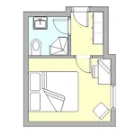 Privatunterkunft Haus Wilbrand Ferienzimmer 3 Rostock
